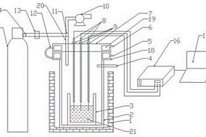 熔鹽電化學(xué)測量用實驗裝置