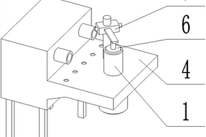 用于小直徑鋼筋化學(xué)成分光譜分析的定位卡具