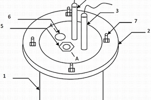 密封狀態(tài)下分析電解液濃度的裝置