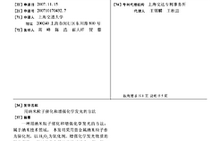 用納米粒子催化和增強化學發(fā)光的方法