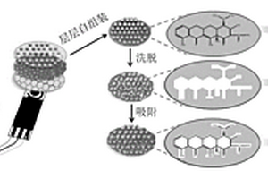 可拋式電化學(xué)印跡傳感器的制備方法