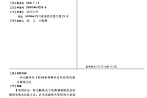 無酶情況下檢測葡萄糖濃度的修飾電極及制備方法