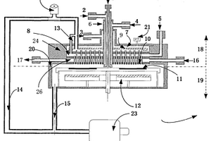 快速清除殘余反應(yīng)氣體的金屬有機(jī)物化學(xué)氣相沉積反應(yīng)腔體