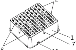 化學(xué)免疫分析用可堆碼托盤