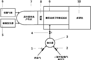 激發(fā)態(tài)質(zhì)子轉(zhuǎn)移質(zhì)譜實(shí)時(shí)檢測(cè)化學(xué)戰(zhàn)劑及其水解產(chǎn)物的方法