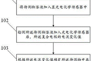 基于光電化學傳感器的汞離子濃度的檢測方法