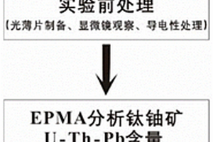 利用電子探針化學分析測定鈦鈾礦年齡的方法