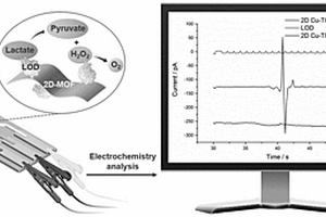 基于金屬有機框架雜化納米片的電化學生物傳感器及其用于檢測汗液中乳酸含量的方法