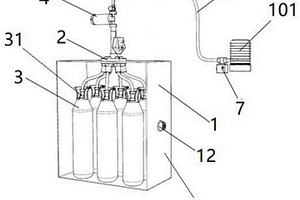 用于為電化學(xué)傳感器提供標(biāo)準(zhǔn)氣體的檢測系統(tǒng)