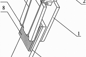 用于微量樣品電化學(xué)檢測的夾持式三電極裝置