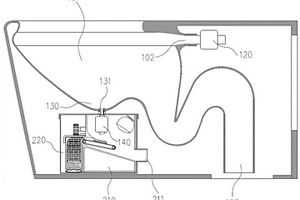 設(shè)有便液檢測(cè)裝置的坐便器