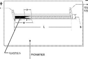 用于檢測水中重金屬離子的平板移界顯色電泳裝置