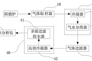 測(cè)定陽(yáng)極爐內(nèi)SO<sub>2</sub>、CO含量的裝置及冶煉控制方法