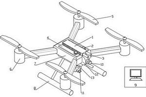 用于船舶廢氣監(jiān)測(cè)的四旋翼無人機(jī)