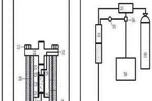 采用氣鋼瓶注入化學(xué)溶液的巖石滲流試驗(yàn)裝置