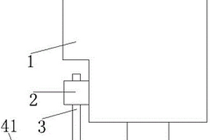 化學(xué)前處理線的玻璃門輔助支撐機構(gòu)