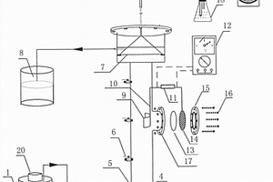 零價(jià)鐵強(qiáng)化上流式厭氧污泥床電化學(xué)傳感器及運(yùn)行方法