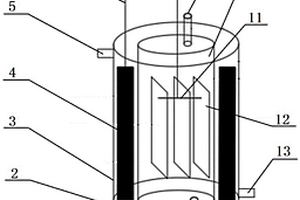 利用微生物電化學(xué)系統(tǒng)再生金、銀催化劑的反應(yīng)裝置