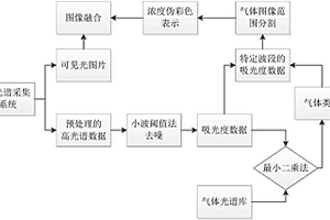 基于高光譜紅外圖像的氣體檢測識(shí)別和濃度表示方法