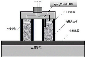 有機(jī)涂層耐蝕性原位檢測的便攜式裝置及方法