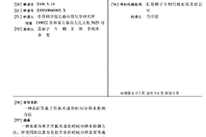 表面等離子共振光譜的時間分辨率檢測方法