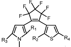 光致變色噻吩吡咯混聯(lián)型全氟環(huán)戊烯化合物及合成方法和應(yīng)用