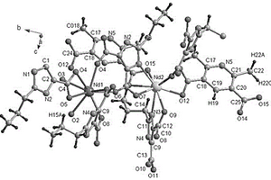 含有修飾咪唑羧酸和吡啶羧酸混合配體的Nd(III)化合物發(fā)光材料及其制備方法