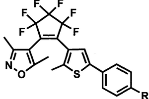 光致變色異噁唑噻吩混聯(lián)型全氟環(huán)戊烯化合物及合成方法和應(yīng)用