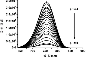 具有pH響應(yīng)的恢復(fù)型近紅外熒光探針及其制備方法和應(yīng)用