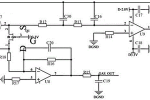 一氧化碳濃度采集電路結(jié)構(gòu)