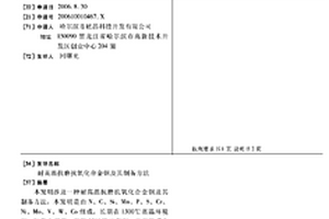 耐高溫抗磨抗氧化合金鋼及其制備方法