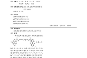 雙芘兩親型熒光探針及其合成方法和應(yīng)用