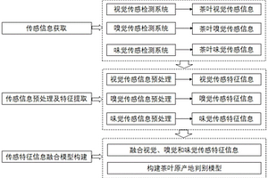 基于視覺、嗅覺和味覺傳感信息融合的茶葉原產(chǎn)地的判別方法