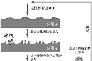 貴金屬基材的3維納米蝕刻方法