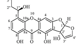 口山酮類化合物及其分離方法和應(yīng)用