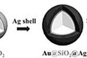 多層核殼結構Au@SiO2@Ag@SiO2納米復合材料及其制備方法