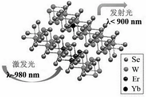 上轉(zhuǎn)換發(fā)光材料及其制備方法、測(cè)試方法和應(yīng)用