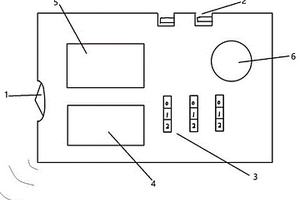 測(cè)行李箱內(nèi)部溫度濕度的藍(lán)牙密碼鎖