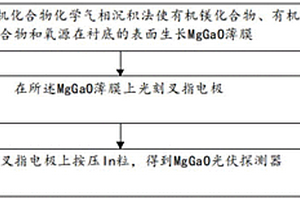 非晶MgGaO薄膜的光伏探測(cè)器及其制備方法和應(yīng)用