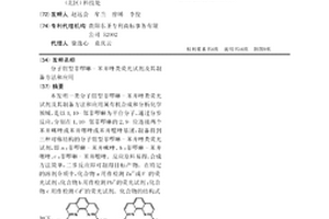 分子鉗型菲啰啉-苯并唑類熒光試劑及其制備方法和應用