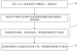 氮摻雜碳量子點及其制備方法和應(yīng)用