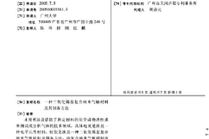 二氧化錫基復(fù)合納米氣敏材料及其制備方法