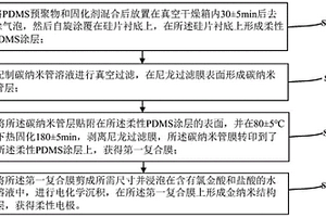 基于PDMS的柔性電極及其制備方法