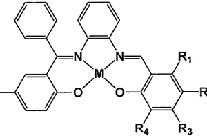 不對稱席夫堿金屬配合物及其合成方法