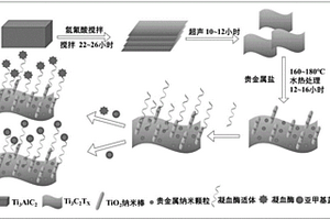 碳化鈦三維復(fù)合材料及其制備方法以及在構(gòu)建凝血酶適體傳感器中的應(yīng)用