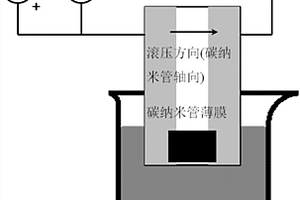 基于有序碳納米管薄膜的液體表面張力傳感器及其制備方法