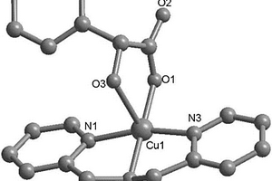 水溶性五配位銅配合物與制備方法及其應(yīng)用