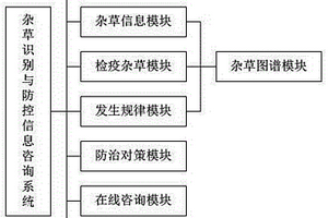 雜草識(shí)別與防控信息咨詢系統(tǒng)及雜草信息查詢方法