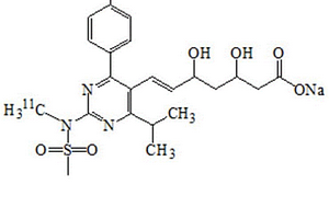 放射性標(biāo)記[<Sup>11</Sup>C]瑞舒伐他汀化合物、制備方法和應(yīng)用