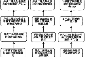 鑒定大氣異戊二烯穩(wěn)定碳同位素組成的方法